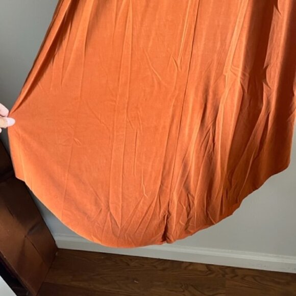 double zero rust colored dress NWT / midi length - Picture 7 of 9